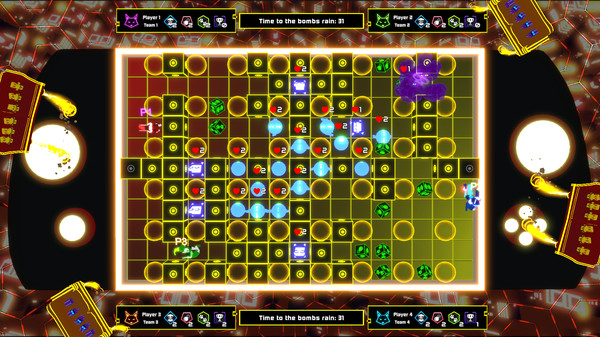 Screenshot z Bomber Fox