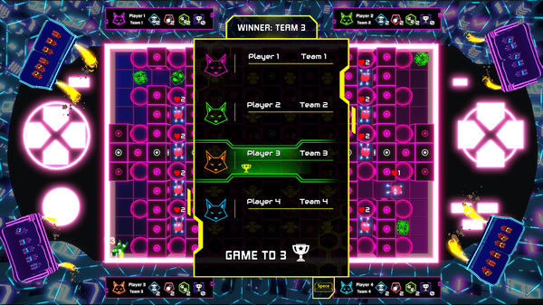 Screenshot z Bomber Fox