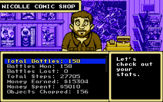 Screenshot z Axe Cop