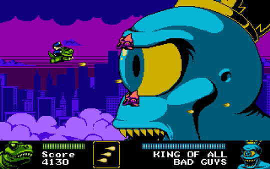 Screenshot z Axe Cop