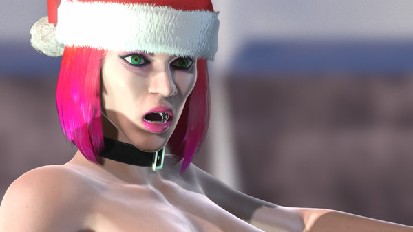 Screenshot z Stripper Anya: Christmas Special