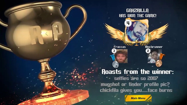 Screenshot z Roast Party