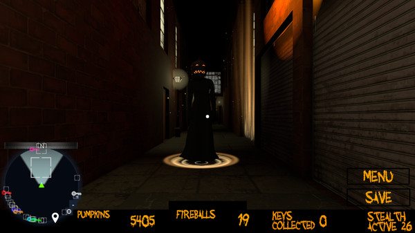 Screenshot z Jack-O-Lantern Covers of Darkness