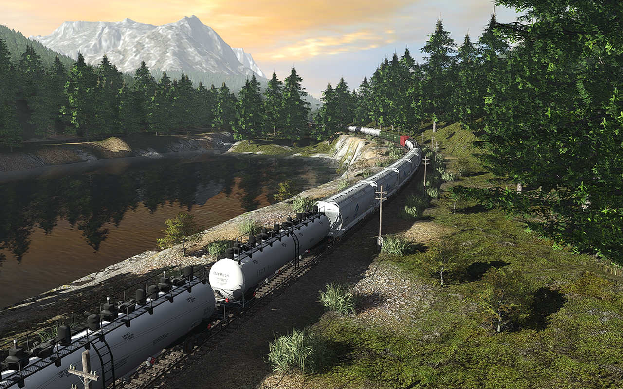 Trainz 2019 DLC - Canadian Rocky Mountains Ottertail to Castle Jct Featured Screenshot #1