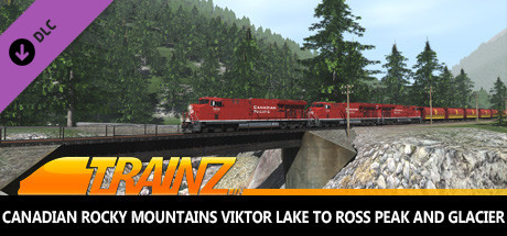 Trainz 2019 DLC - Canadian Rocky Mountains Viktor Lake to Ross Peak and Glacier banner image