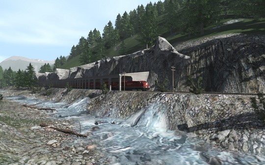 Trainz 2019 DLC - Canadian Rocky Mountains Viktor Lake to Ross Peak and Glacier