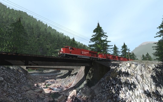Trainz 2019 DLC - Canadian Rocky Mountains Viktor Lake to Ross Peak and Glacier