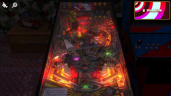 Zaccaria Pinball - Red Show Deluxe Pinball Table