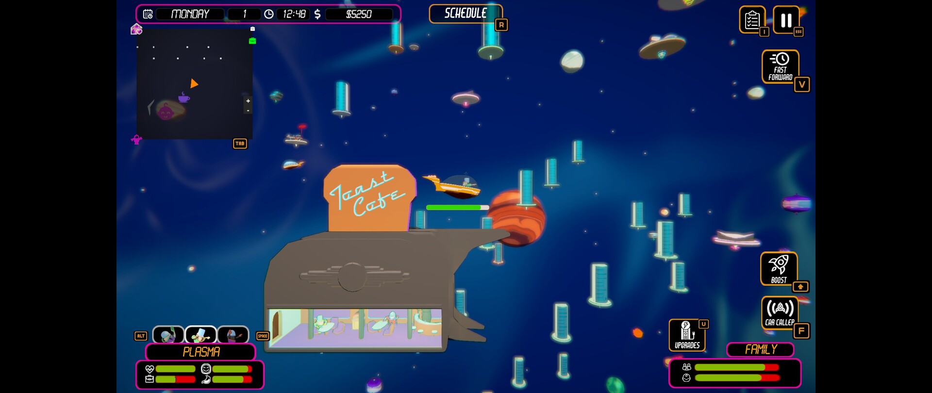 Space Routine screenshot #1