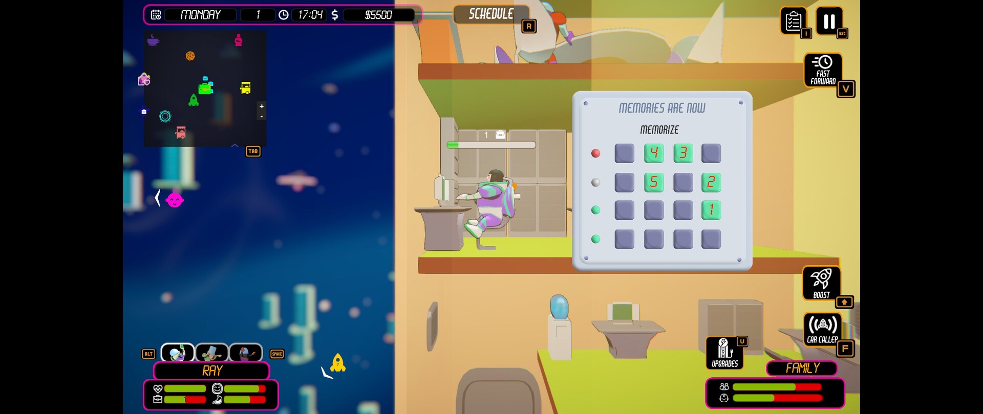 Space Routine screenshot #3