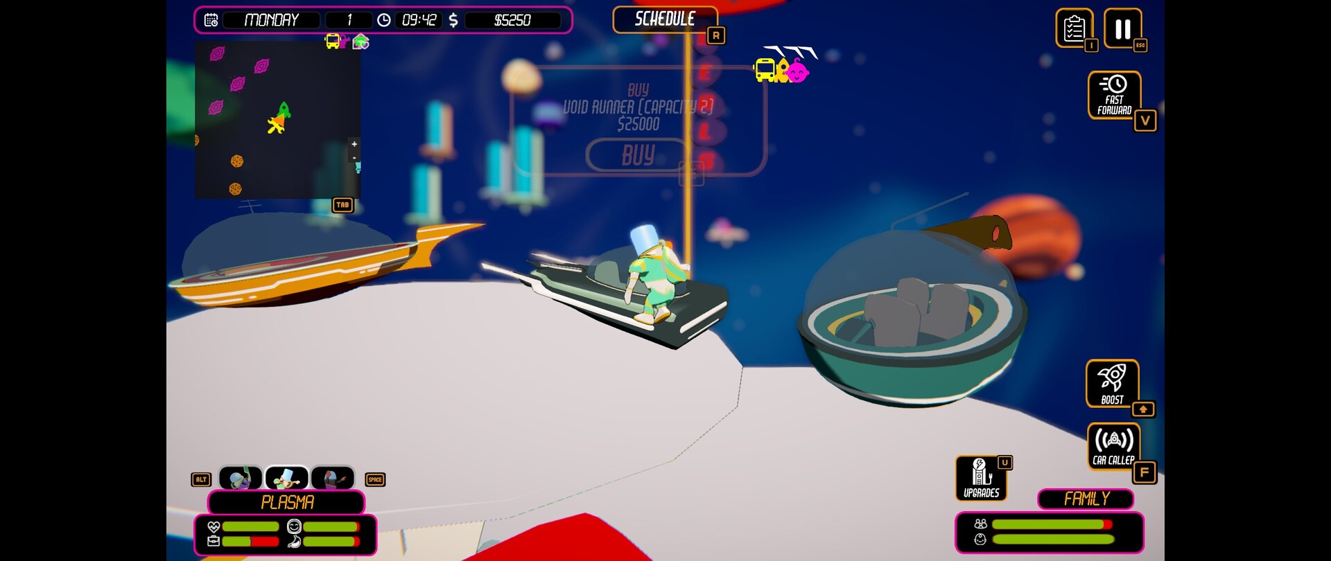 Space Routine screenshot #6