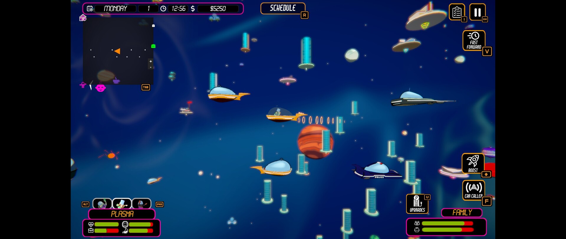 Space Routine screenshot #2