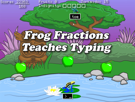 Screenshot z Frog Fractions: Game of the Decade Edition