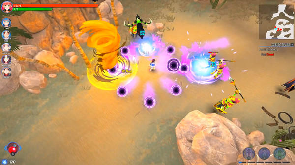 Screenshot z Guardians of the Ashes