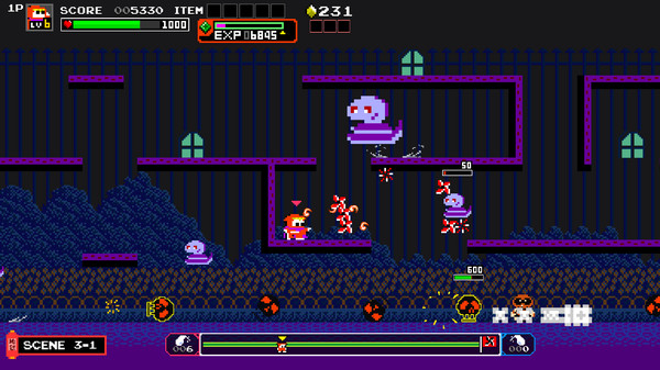 Screenshot z Ninja JaJaMaru: The Great Yokai Battle + Hell Screenshot z Ninja JaJaMaru: The Great Yokai Battle + Hell