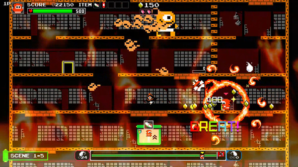 Screenshot z Ninja JaJaMaru: The Great Yokai Battle + Hell Screenshot z Ninja JaJaMaru: The Great Yokai Battle + Hell