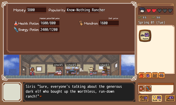 Screenshot z Hippoboar Rancher