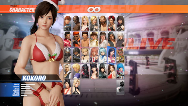 DOA6 Santa Bikini - Kokoro
