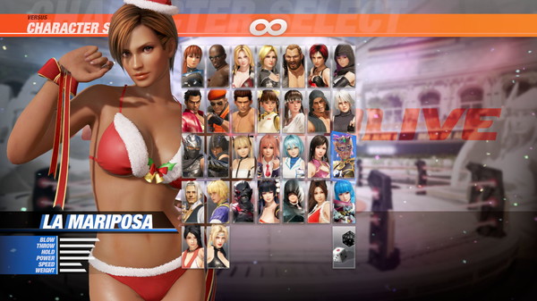 DOA6 Santa Bikini - La Mariposa