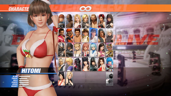 DOA6 Santa Bikini Set