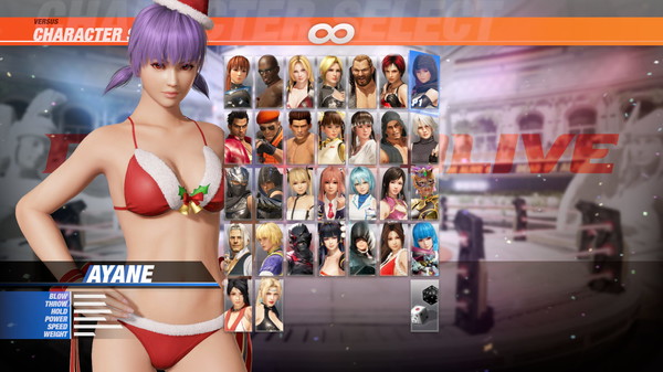 DOA6 Santa Bikini Set