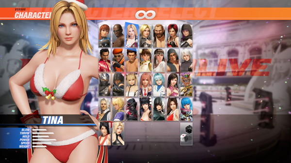 DOA6 Santa Bikini Set