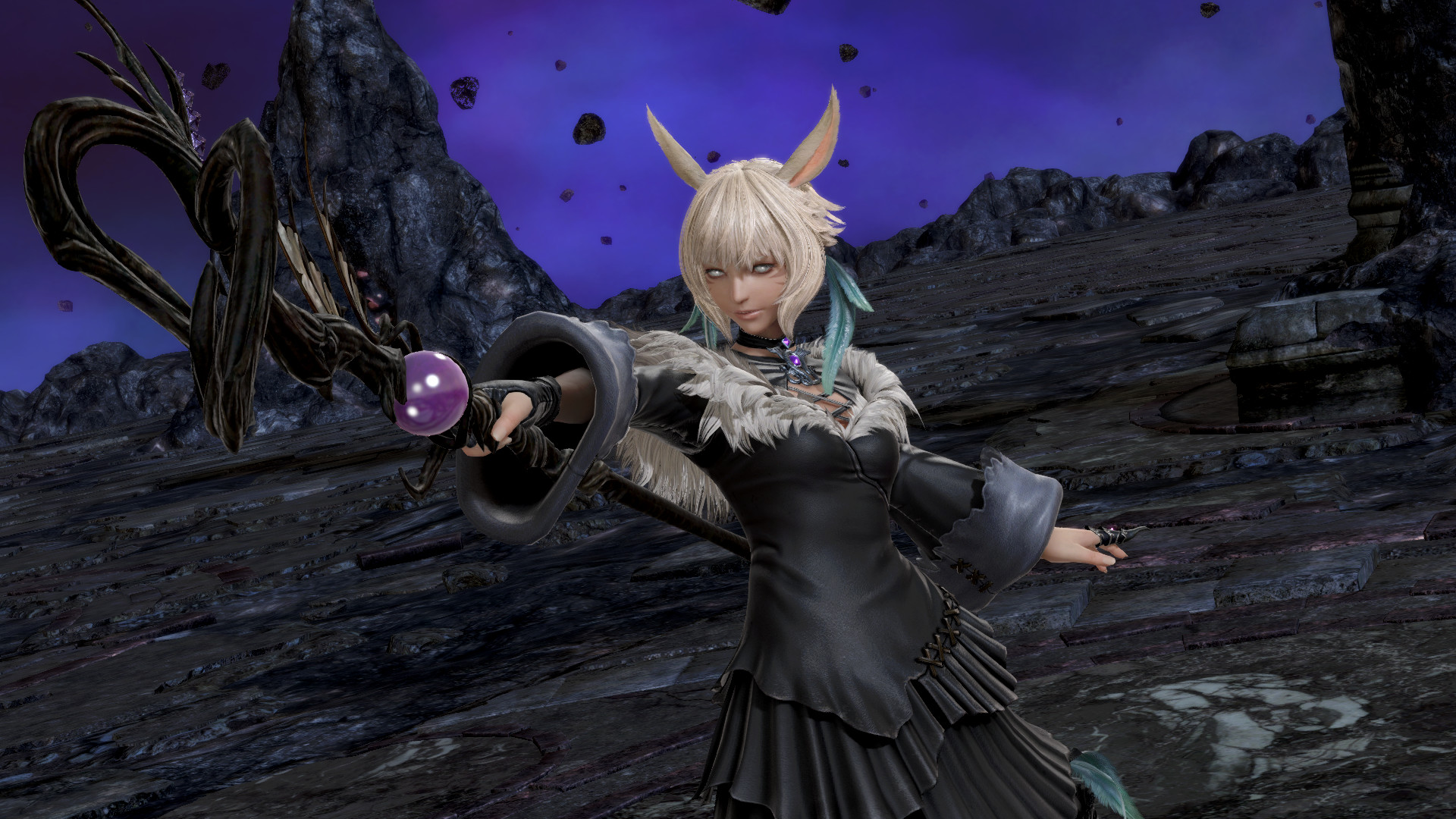 DFF NT: Scion Sorceress's Robe App. Set & 5th Weapon for Y'shtola Featured Screenshot #1