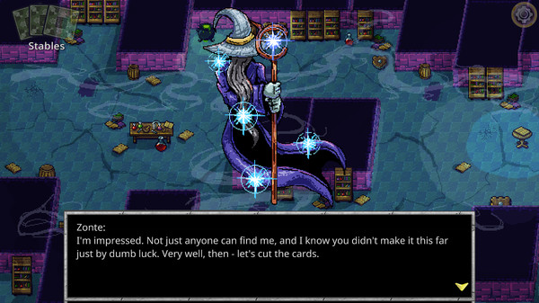 Screenshot z Trial of the Gods: Siralim CCG