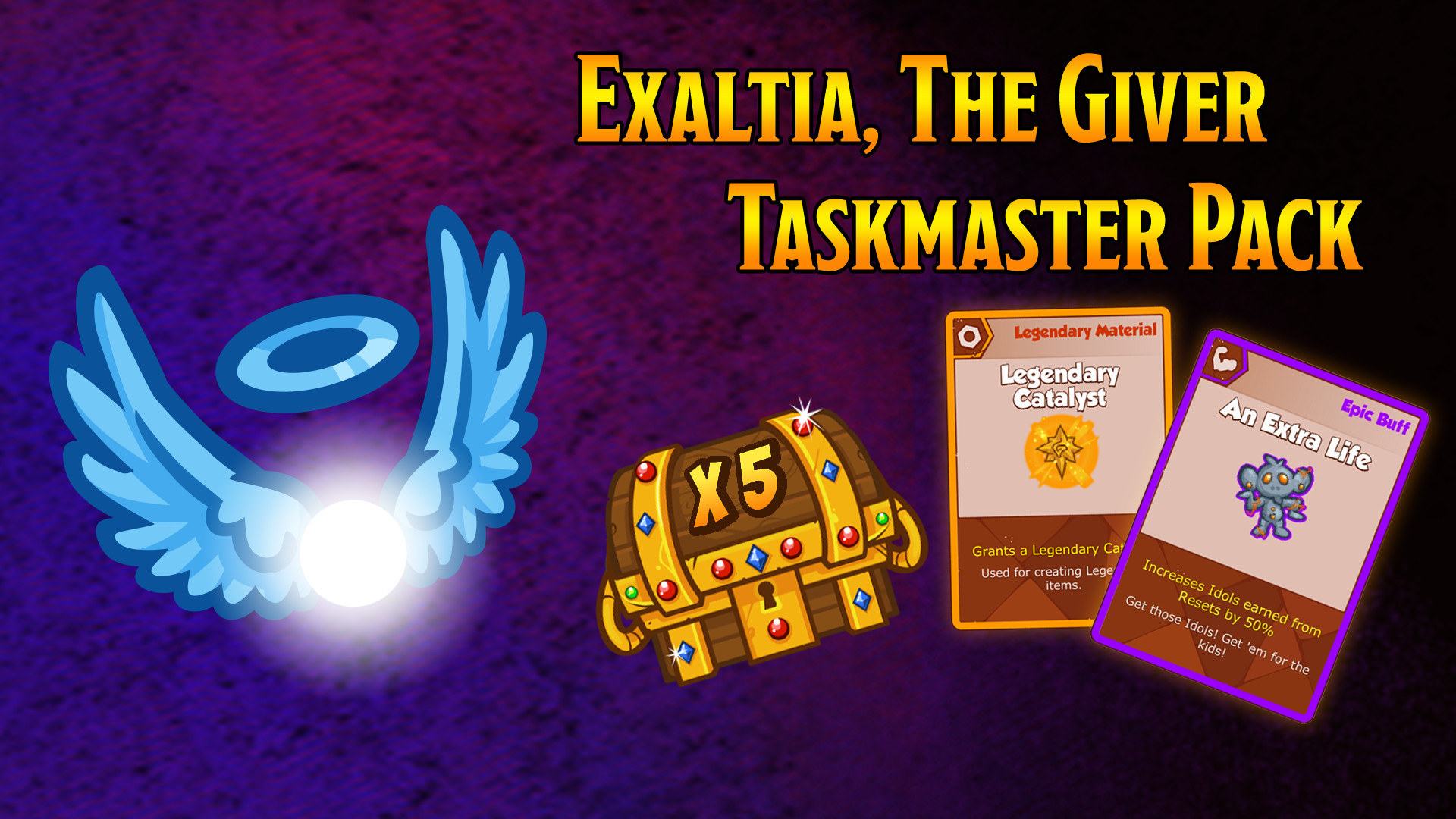 Crusaders of the Lost Idols: Exaltia, the Giver Taskmaster Pack Featured Screenshot #1