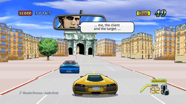 Screenshot z Ocean Drive Challenge Remastered Screenshot z Ocean Drive Challenge Remastered