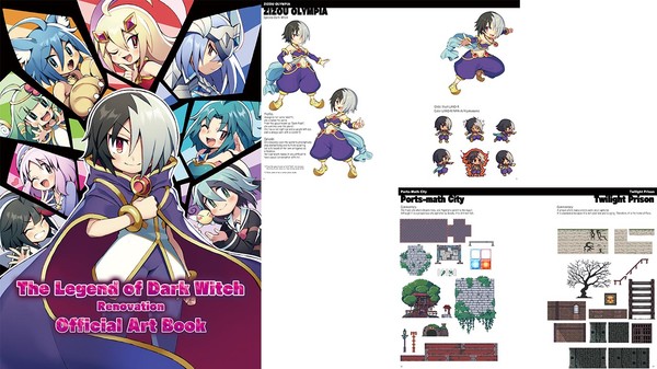 The Legend of Dark Witch Renovation Official Art Book screenshot 1