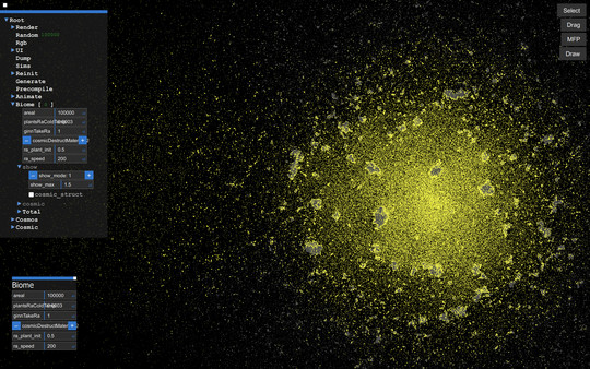 Screenshot z Space Simulation Toolkit Screenshot z Space Simulation Toolkit