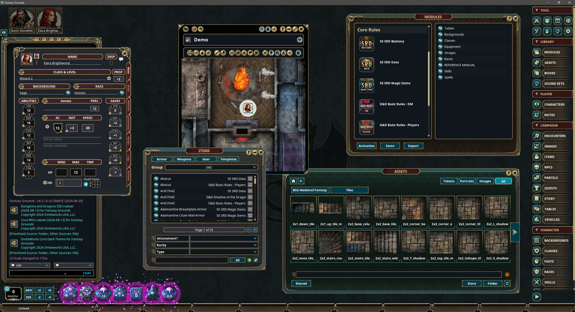 Fantasy Grounds VTT screenshot #2