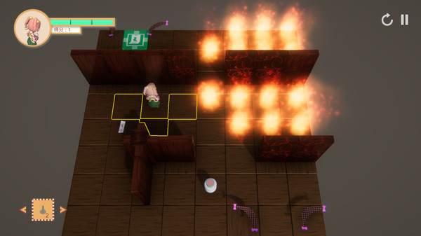 Screenshot z Suzunaan on Fire