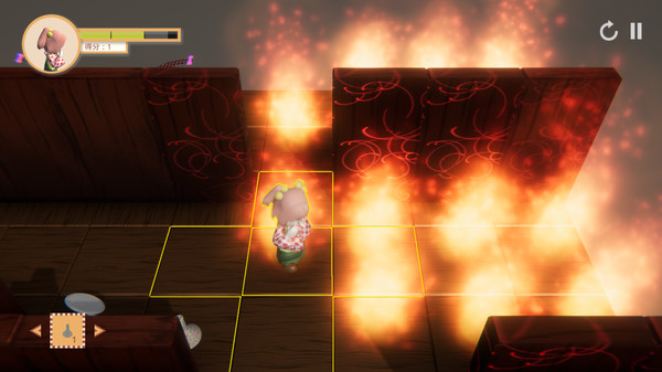 Screenshot z Suzunaan on Fire