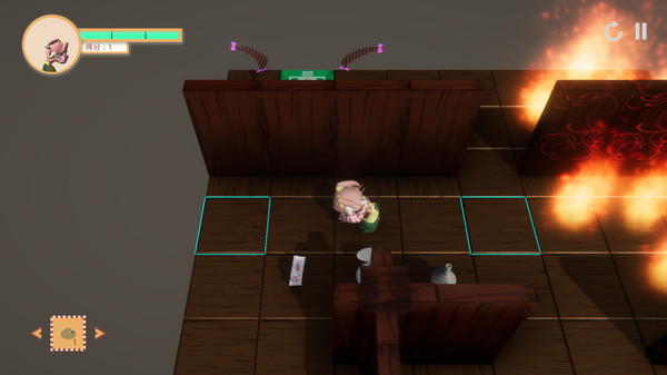 Screenshot z Suzunaan on Fire