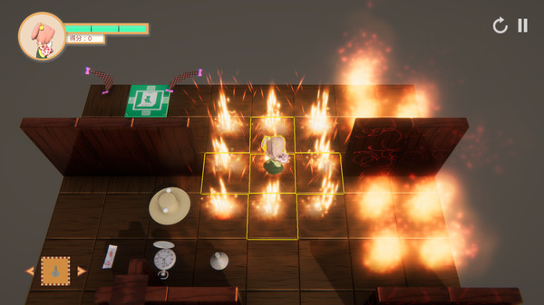 Screenshot z Suzunaan on Fire