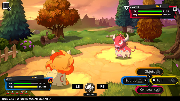 Capture d'écran 1 de Nexomon: Extinction