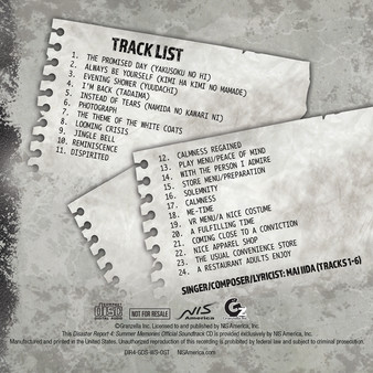 Disaster Report 4: Summer Memories - Digital Soundtrack
