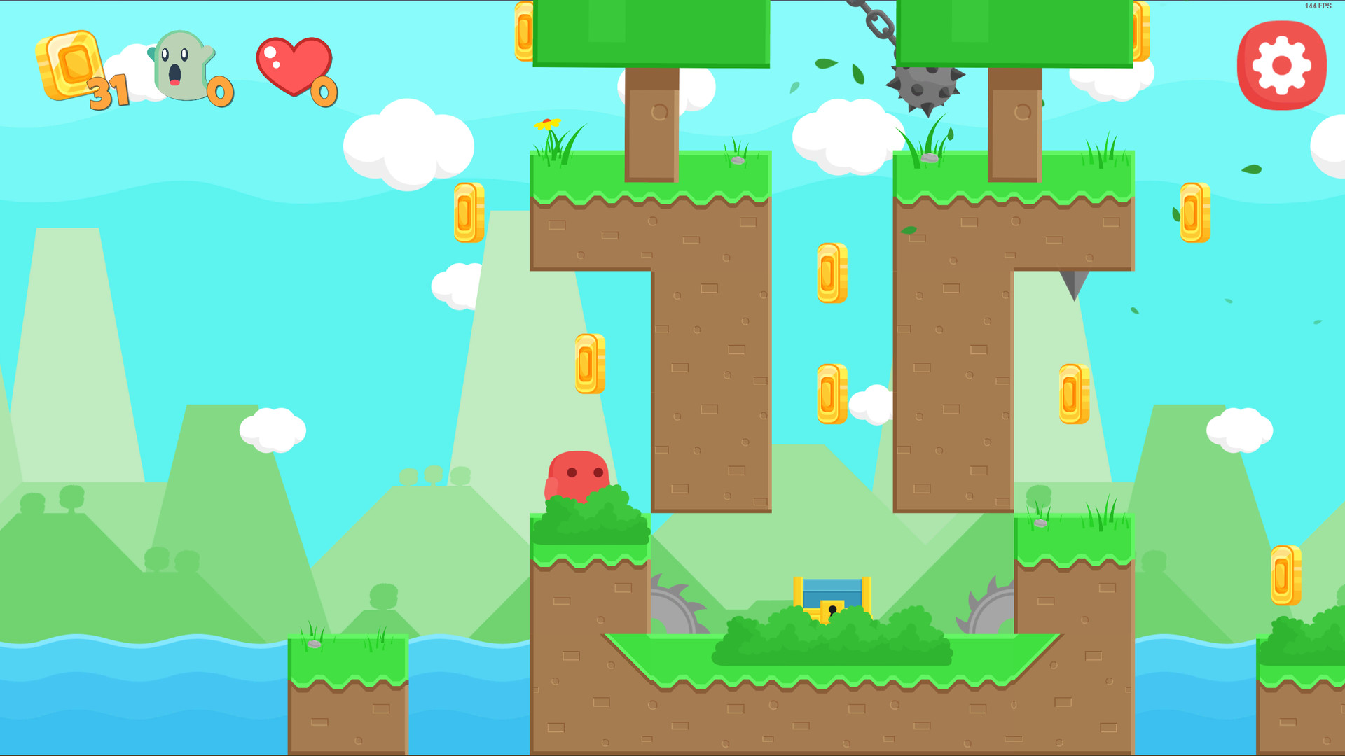 #9. Biba`s Adventures — Hardcore Platformer (Steam) 由: Volrest Games