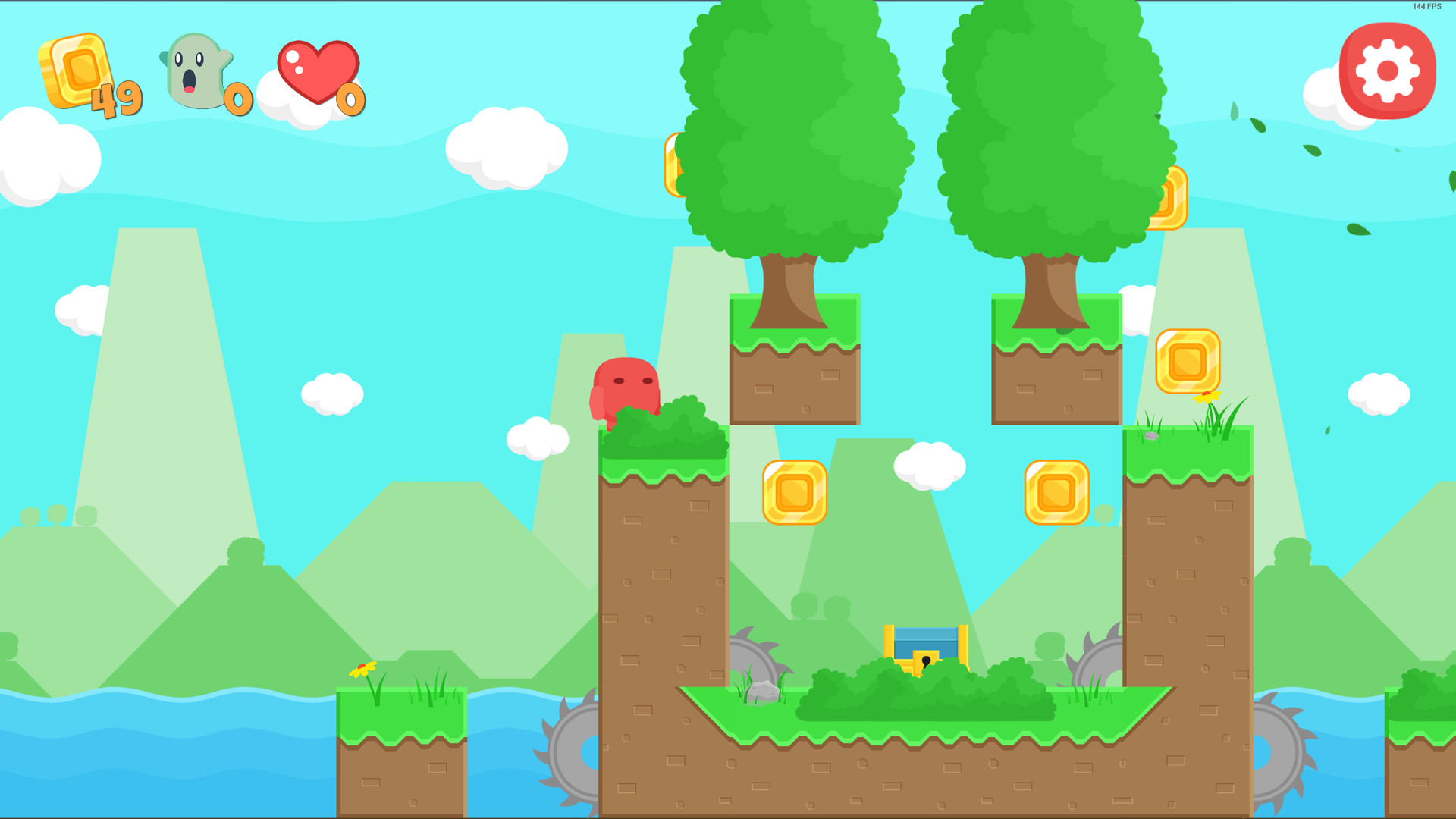 #10. Biba`s Adventures — Hardcore Platformer (Steam) 由: Volrest Games