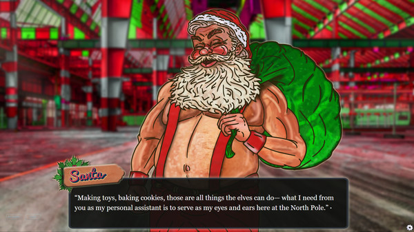 Screenshot z Santa's Big Sack