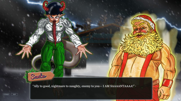 Screenshot z Santa's Big Sack
