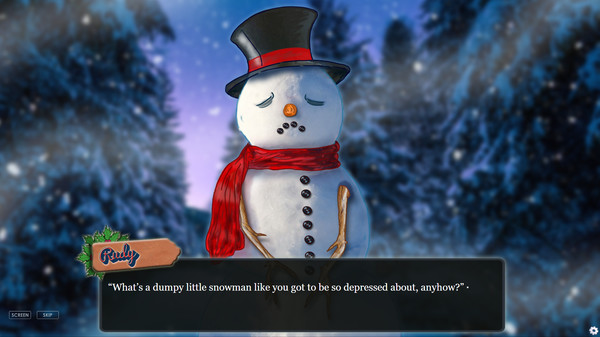 Screenshot z Santa's Big Sack
