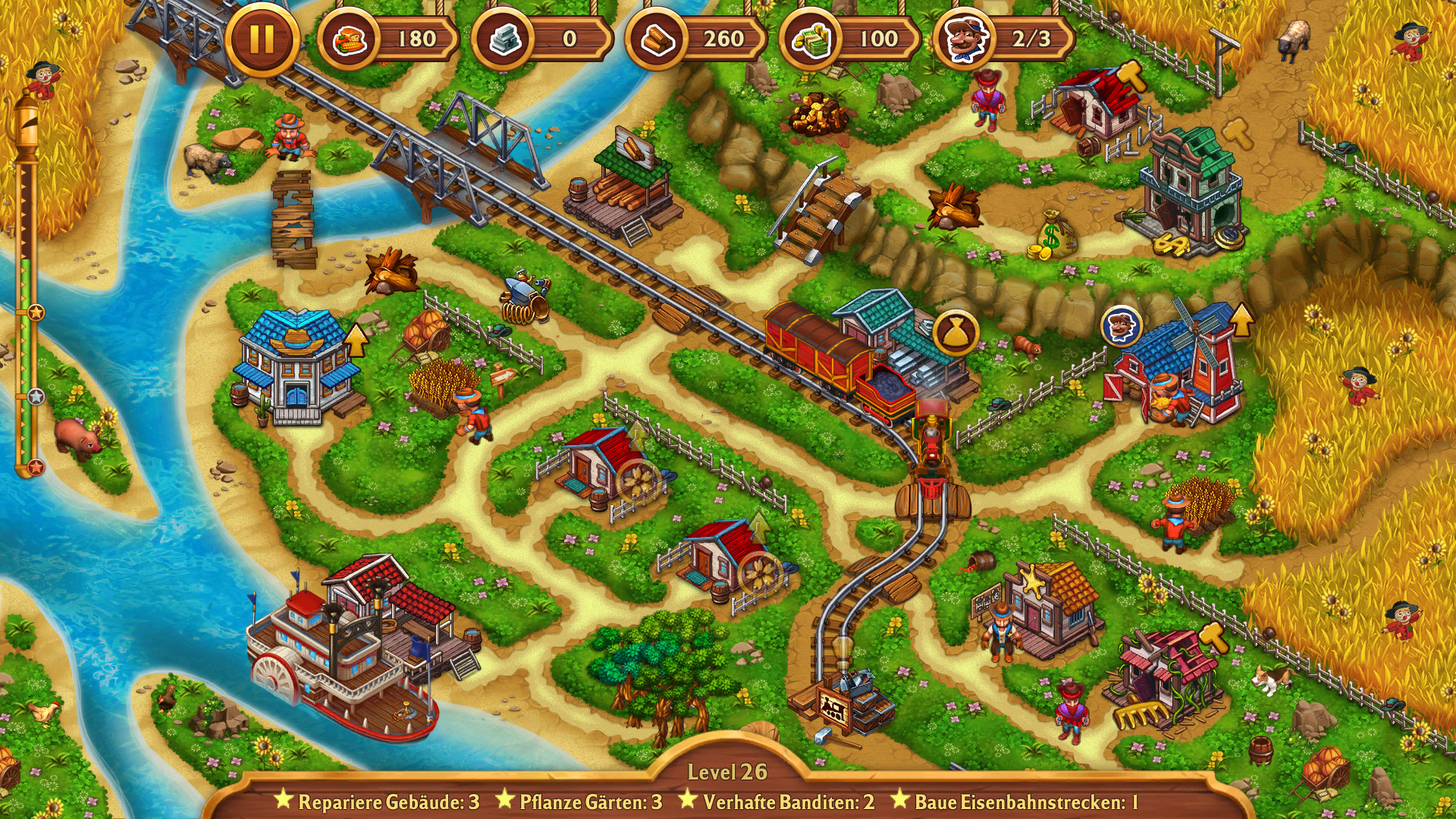 Golden Rails: Tales of the Wild West Steam CD Key Screenshot 1