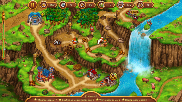 Screenshot z Golden Rails: Tales of the Wild West