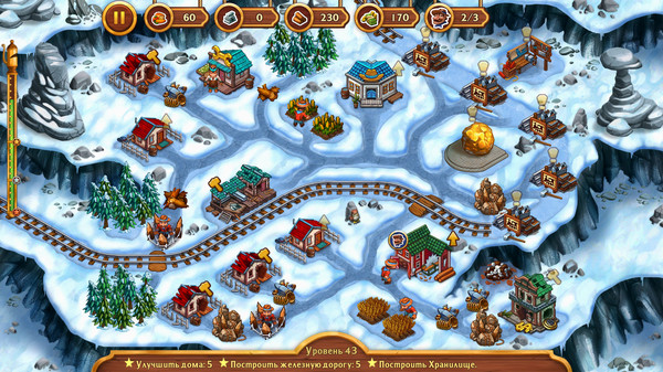 Screenshot z Golden Rails: Tales of the Wild West