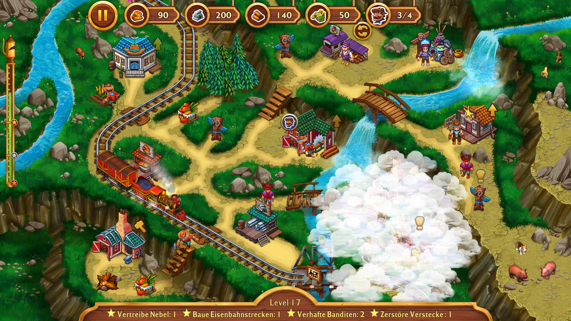 Golden Rails: Tales of the Wild West Steam CD Key Screenshot 7