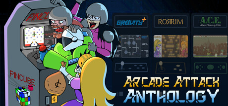 Arcade Attack Anthology - similar game to Pixel Pileup Party by ERMedia