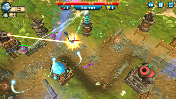 Screenshot z Fantasy Realm TD